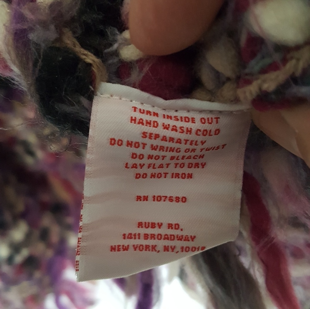 Ruby Rd. Sweater. Sz M - Picture 3 of 6